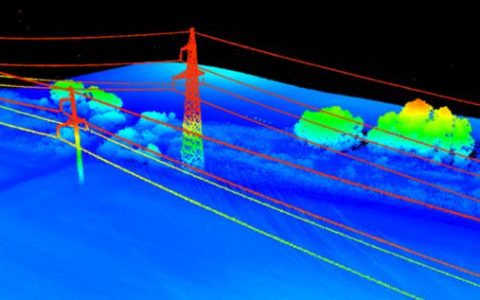 無(wú)人機(jī)LiDAR傳感器用于電力線管理