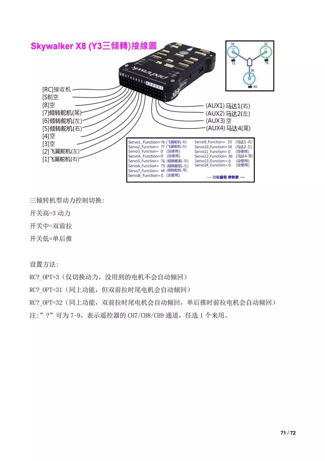 傾轉(zhuǎn)旋翼無人機(jī)調(diào)參教程（全）