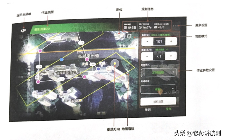 手把手教你操作大疆無人機-航線規(guī)劃作業(yè)