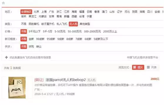 無(wú)人機(jī)二手市場(chǎng)知多少？