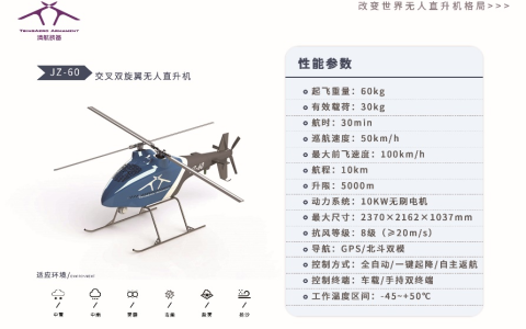 清航裝備無人機(jī)（交叉雙旋翼無人直升機(jī)）